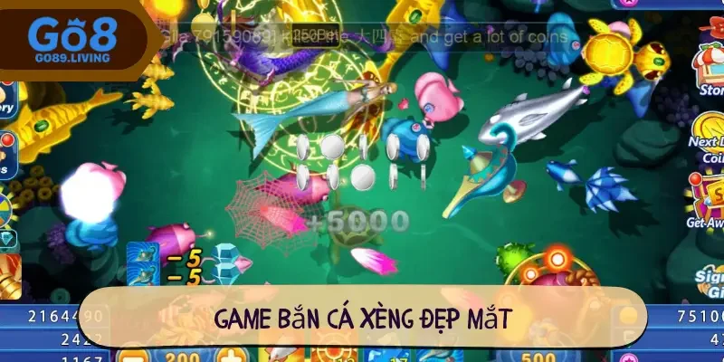 Game Bắn cá xèng đẹp mắt